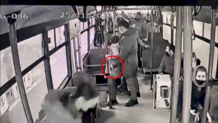    Polis avtobusda cibgirlik edənləri tutdu   - Video