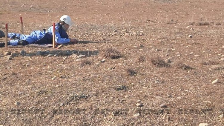    Ermənilərin basdırdığı daha 53 mina tapıldı   
