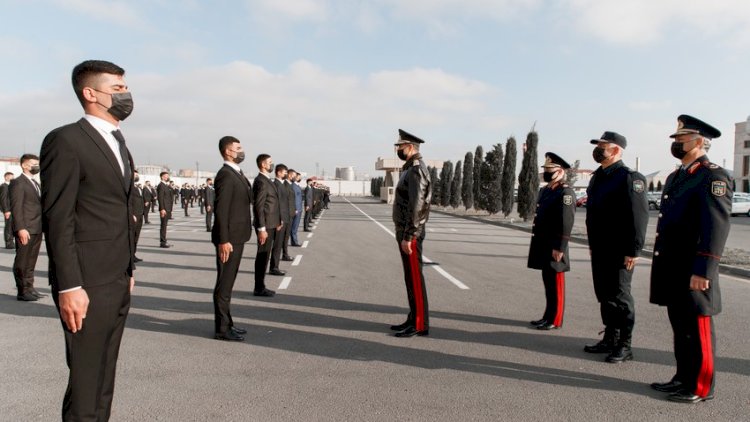    Vilayət Eyvazov sıra baxışı keçirdi - Foto   