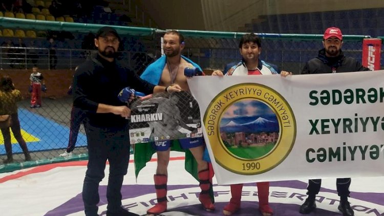    Azərbaycanlı idmançı ermənini məğlub edərək dünya çempionu oldu - Video   