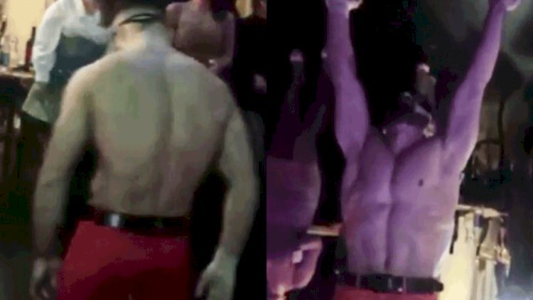    Bakıda gecə klubundan biabırçı görüntülər: striptiz klub... - VİDEO   