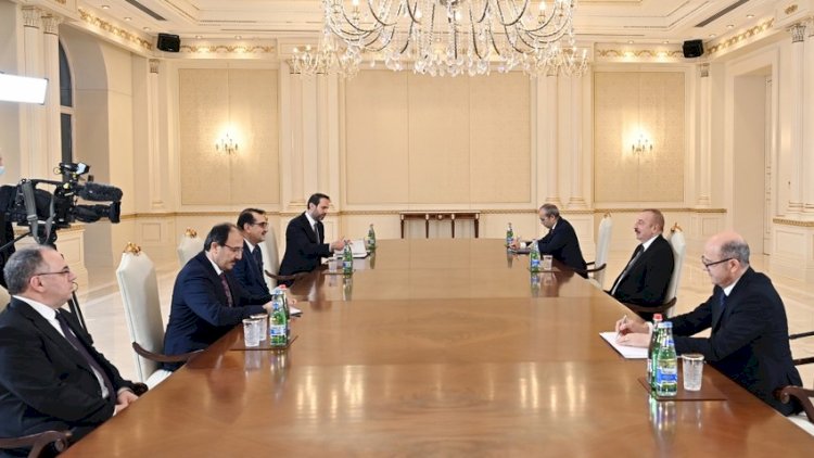    İlham Əliyev Türkiyənin energetika və təbii sərvətlər nazirini qəbul etdi   