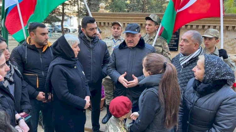    Suraxanıda şəhidin xatirəsinə bulaq-abidə komleksi inşa edildi   - Fotolar