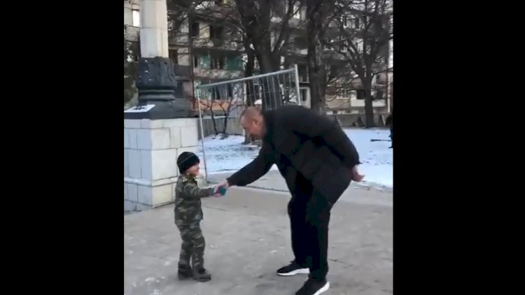    Prezidentin Şuşada balaca “general-leytenant”la maraqlı dialoqu - Video   