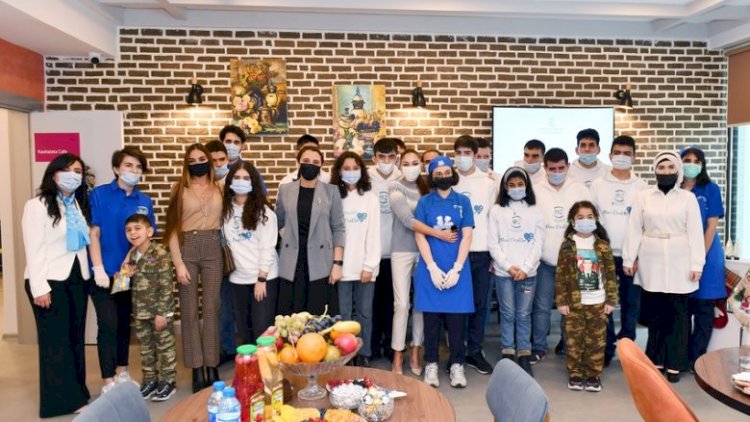    Mehriban Əliyeva yeni inşa edilən Autizm Mərkəzində olub   - Fotolar
