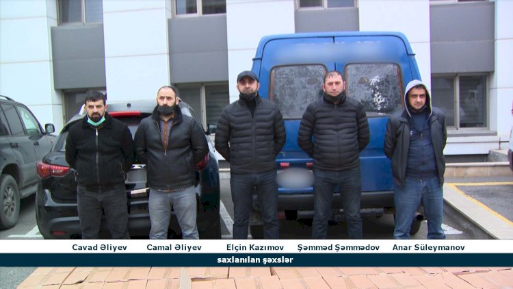    Pirotexniki vasitələr satan dəstə üzvləri saxlanıldı   - Video