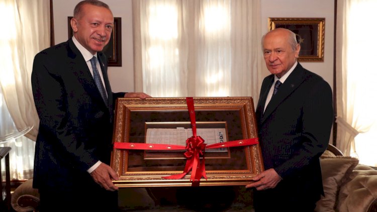   Ərdoğan Baxçalı ilə görüşdü   