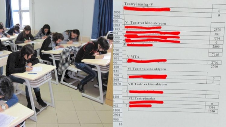   “Rüşvətxor müəllimlərin siyahısını univeristetlərin girişindən asmaq lazımdır“   - Etiraz