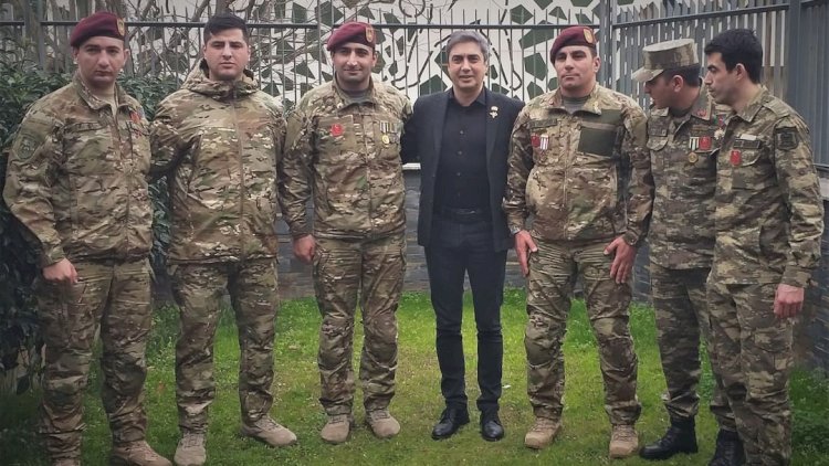    Qazilərimiz Necati Şaşmazla görüşdülər - Fotolar   