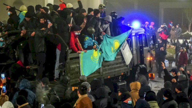    Qazaxıstanda etirazçılar terrorçular deyil - İnqilabın ƏSL SƏBƏBİ ...   