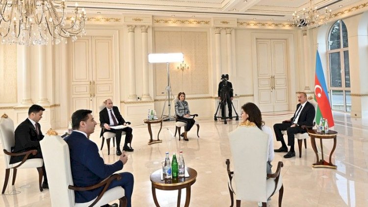    Prezident Azərbaycan televiziyalarına müsahibə verdi   