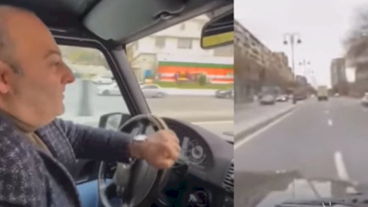    “Gelandewagen”dən kasıbları söyən xuliqan:   Onun cəzası nə olmalıdır?