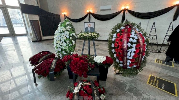   Moskvada Vəzirovla vida mərasimi keçirildi    - Fotolar