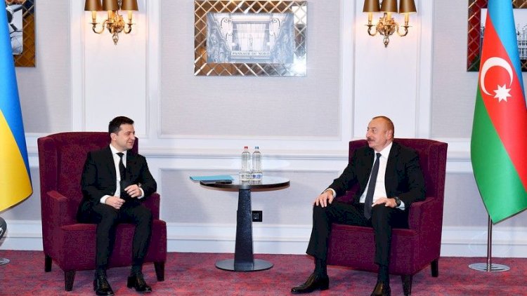    İlham Əliyevlə Zelenskinin təkbətək görüşü başladı   