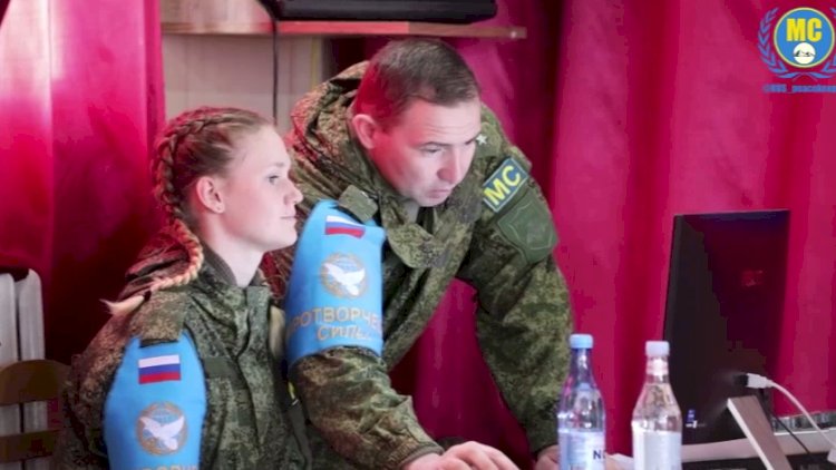    Sülhməramlılar erməni qızlarına “dərs keçdi” - Video   