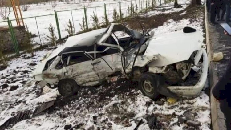    Qəbələdə dəhşətli qəza: Polis əməkdaşı həlak oldu - Fotolar   