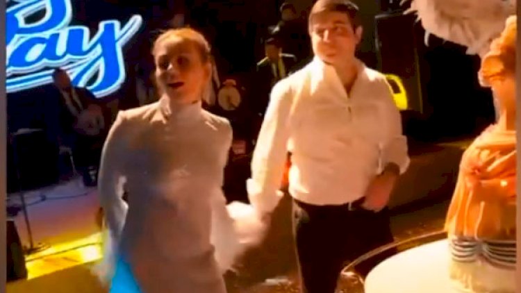    Ziya Məmmədovun oğlu xanımına bahalı ad günü etdi - Video   