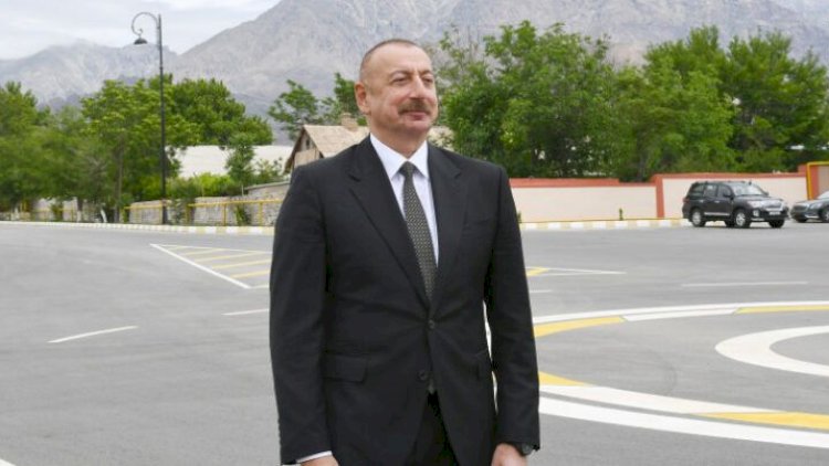    Prezident Hacı Zeynalabdin Tağıyevin abidəsinin açılışını etdi   