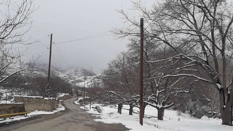    Bu ərazilərə qar yağıb   - Faktiki hava