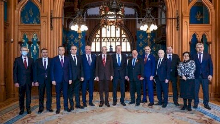    Səfirimiz Lavrovla görüşdü - Foto   