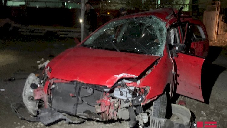    Azərbaycanda polislər qəzaya düşdü   