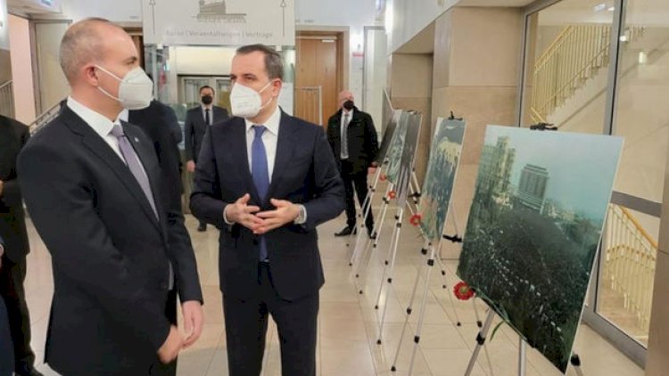    Vyanada 20 Yanvar faciəsinə həsr olunmuş tədbir keçiridi - Fotolar   
