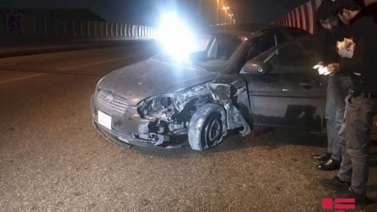    Bakıda körpünün buz bağlaması 5 avtomobilin qəzasına səbəb oldu   