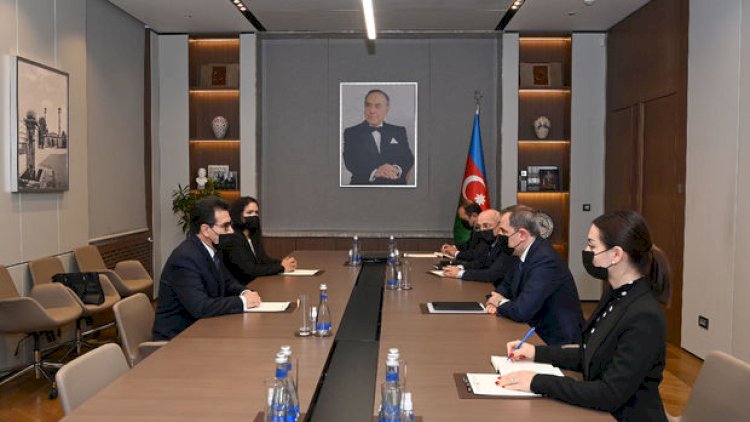    Ceyhun Bayramov Kolumbiya səfiri ilə görüşdü   