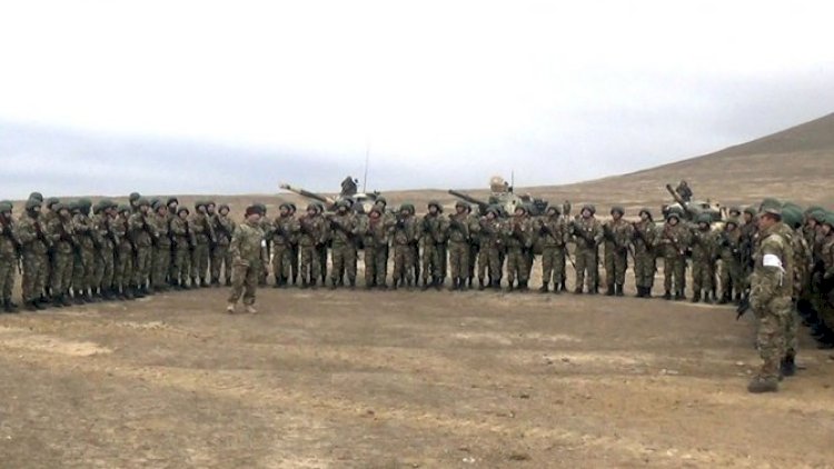    Azərbaycanda ehtiyatda olan hərbçilərin toplanışı başa çatdı - Video   