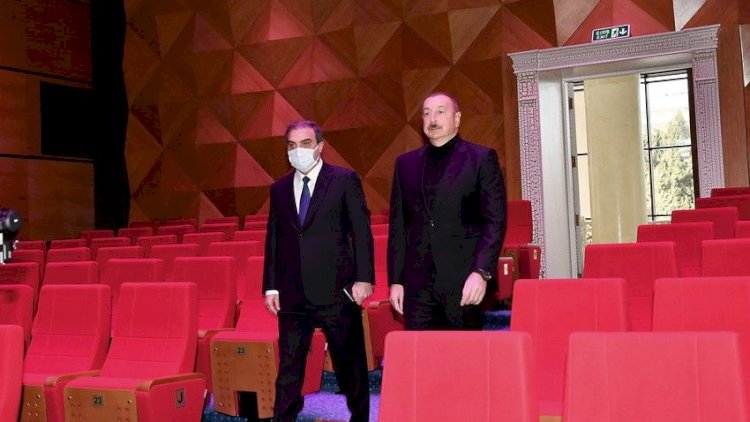    Prezident teatr binasının açılışında iştirak etdi   