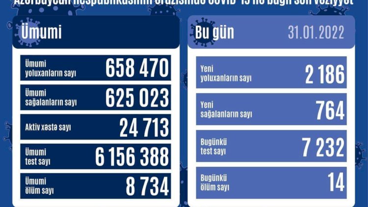    Azərbaycanda koronavirusa yoluxanların sayı kəskin azaldı   