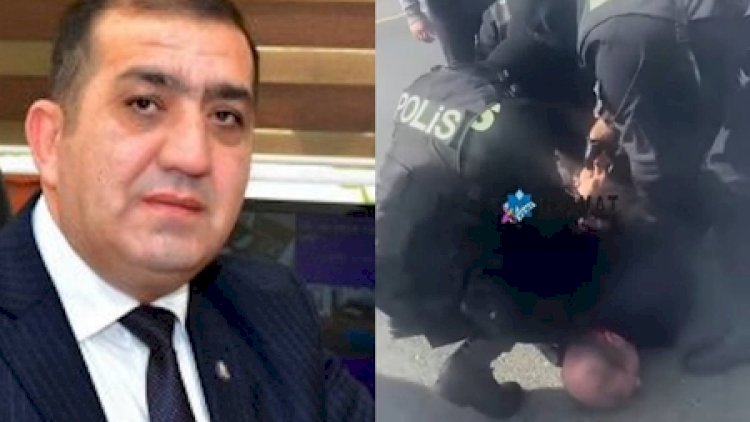    Polis Rasim Məmmədovu belə saxladı - VİDEO   