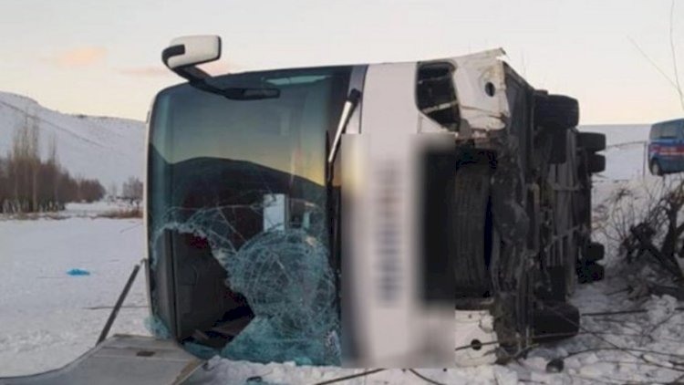    Türkiyədə sərnişin avtobusu aşdı, xəsarət alanlar var   