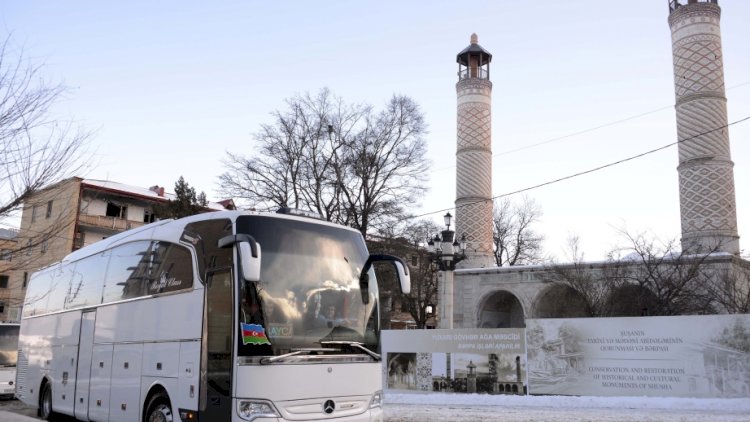    Yollar buz bağladı, sərnişinlər Şuşada qaldı   