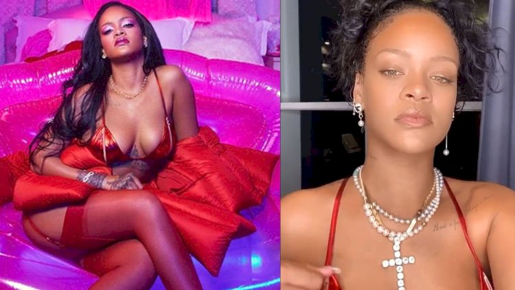    Rihanna qərar verdi: Doğuşdan sonra toy edəcək   - Fotolar
