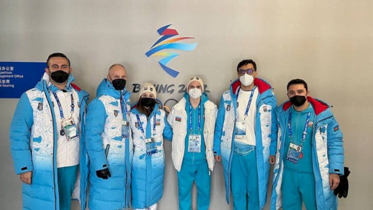    Fərid Qayıbov Pekində olimpiyaçılarla görüşdü - Fotolar   