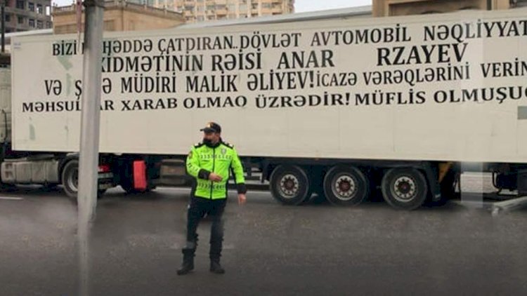    Sürücülərin aksiyası barədə rəsmi   AÇIQLAMA