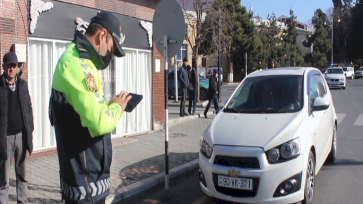    Polis bu sürücüləri cərimələdi - Fotolar   