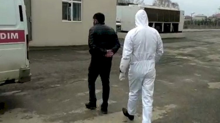    COVID xəstəsi küçədə tutuldu   