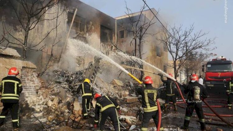    İranda təyyarə qəzası - “F-5“ Təbrizin yaşayış məhəlləsinə düşdü   