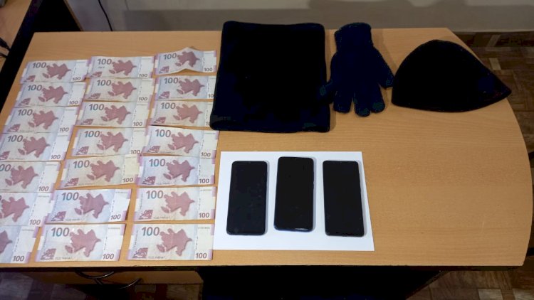    Oğrunun birdəfəlik qazancı: 15 000 ABŞ dolları, 10 000 AZN, 20 minlik qızıl...   