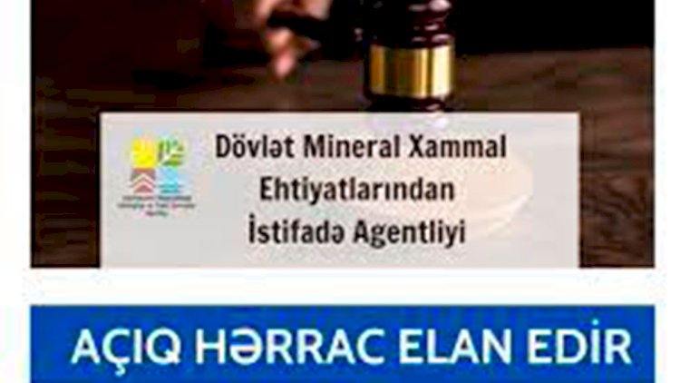    Agentlik hərrac keçirəcək   