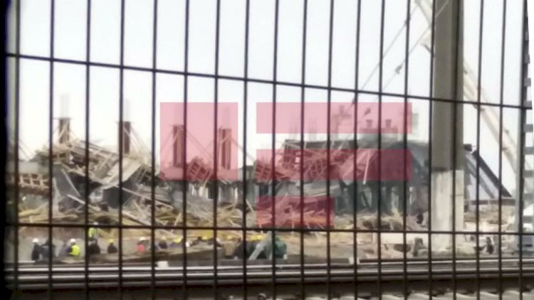    Bakıda çökən binada 4 nəfər xəsarət alıb   - Rəsmi