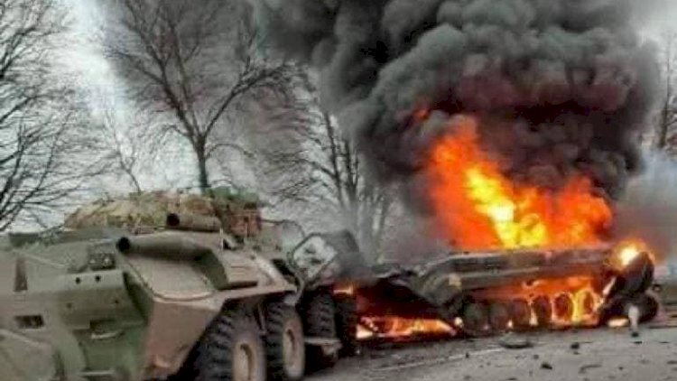    Rus ordusu böyük itkilər verir: 27 təyyarə, 7 helikopter, 24 tank məhv edilib   - Video