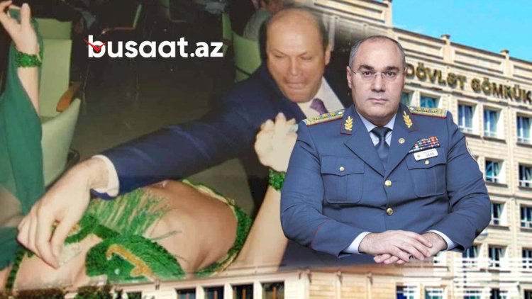    Gömrük generalının rəqqasə ilə biabırçı görüntüsü yayıldı - FOTO   