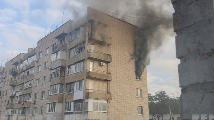    Kiyevə hava zərbələri endirildi   