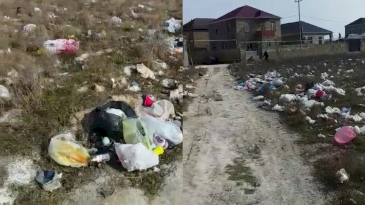    Bakının bu ərazisi zibil içindədir - Video   