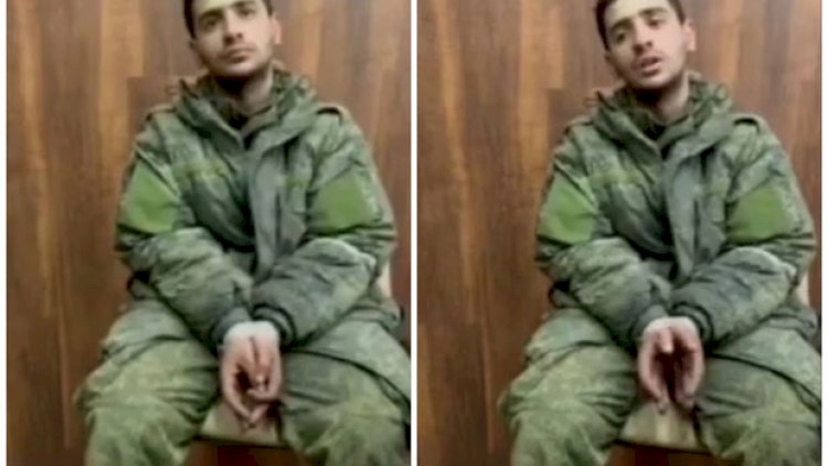    Ukraynada əsir götürülmüş daha bir erməni hərbçinin görüntüsü yayıldı - Video   