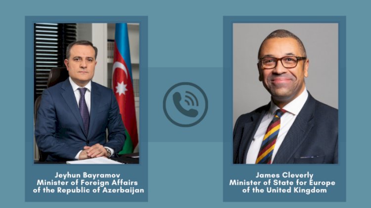    Ceyhun Bayramov britaniyalı nazirlə Ukraynadakı vəziyyəti müzakirə etdi   