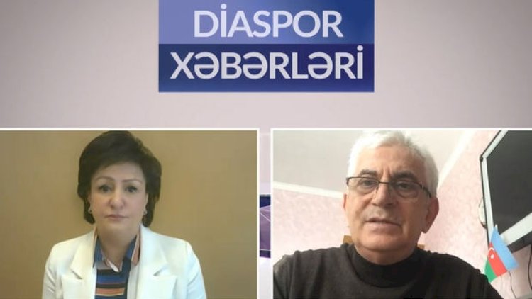    Diaspor rəhbəri Kievdəki vəziyyətdən danışdı - Video   